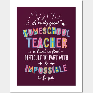 A truly Great Homeschool Teacher Gift - Impossible to forget Posters and Art